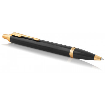 Подарочный набор: Шариковая ручка Parker IM Core K321, Black GT + Ежедневник PARKER Black GS