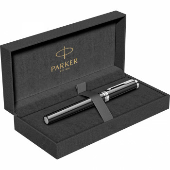 Ручка-роллер Parker Ingenuity Core, Lacquer Black СT