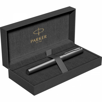 Ручка перьевая Parker Ingenuity Core, Lacquer Black BT (Перо F)