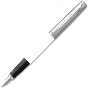 Ручка перьевая Parker Jotter Original F60, White CT (Перо F)