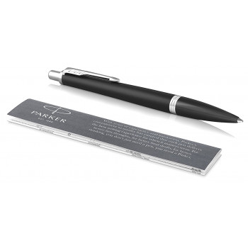 Ручка шариковая Parker Urban Core K309, Muted Black CT