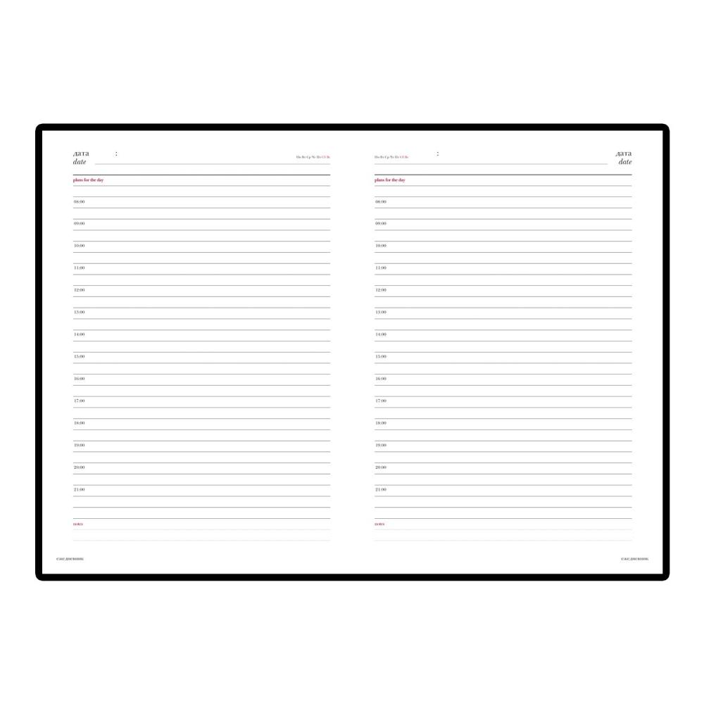 Ежедневник PARKER недатированный А5 (145 х 205 мм), бордовый, 272 стр. Bruno Visconti SIDNEY Арт. 312801